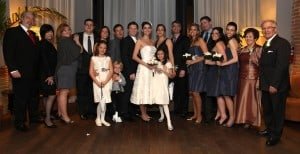 Group shot Montreal wedding photographer
