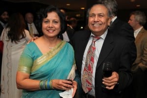 Event photos from Quebec-India Business Council Diwali celebration in Montreal featuring Nitin Kawale, President of Cisco Canada hosted by Sonali Karnick