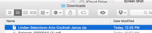 Locate and double click on your zipped folder