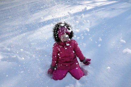 Fun with snow