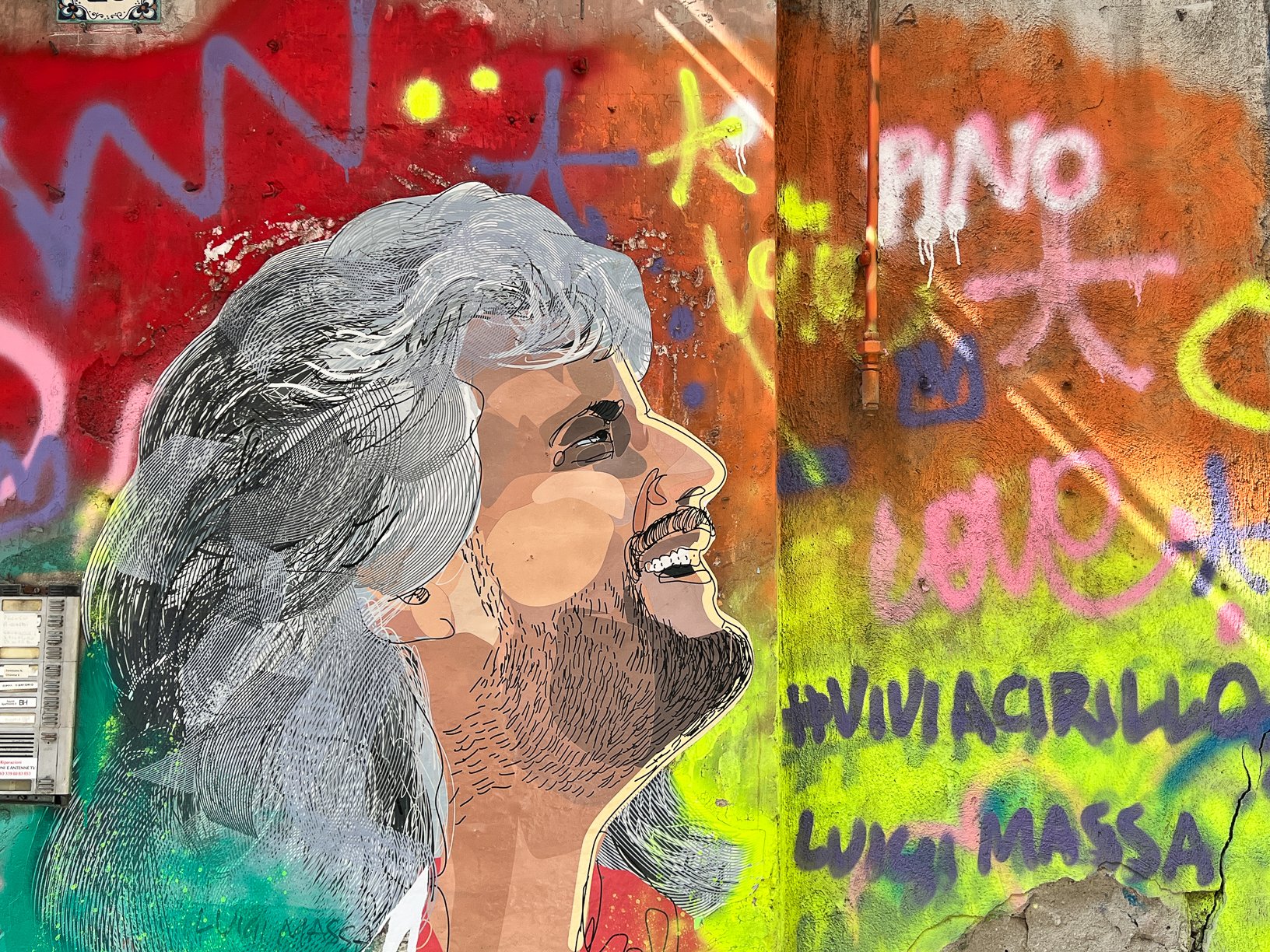 CREDIT Julian Haber-IMG_2676-20240627 Street art in Napoli (Maradona)