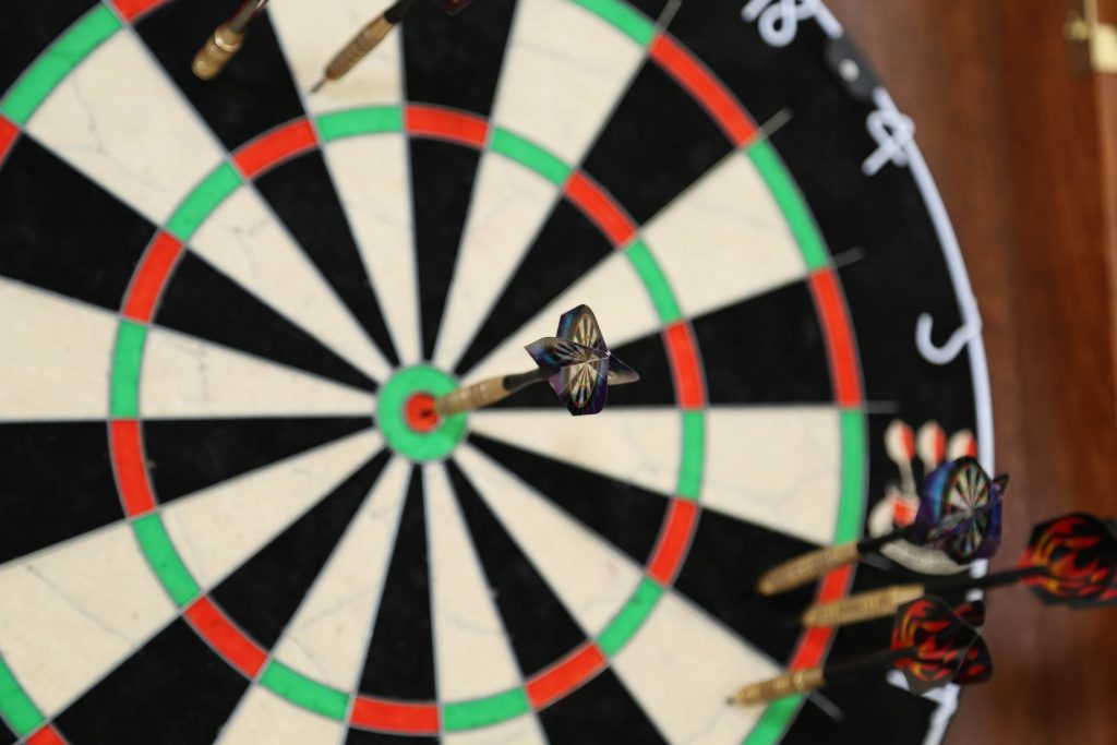 CREDIT Julian Haber-20140203-ETELESOLV-PICKUPS 29 Bullseye on a dart board